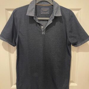 Denim & Flower Dark Gray Polo Shirt